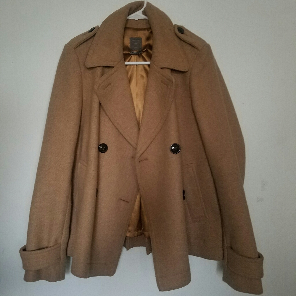 GAP Tan Peacoat